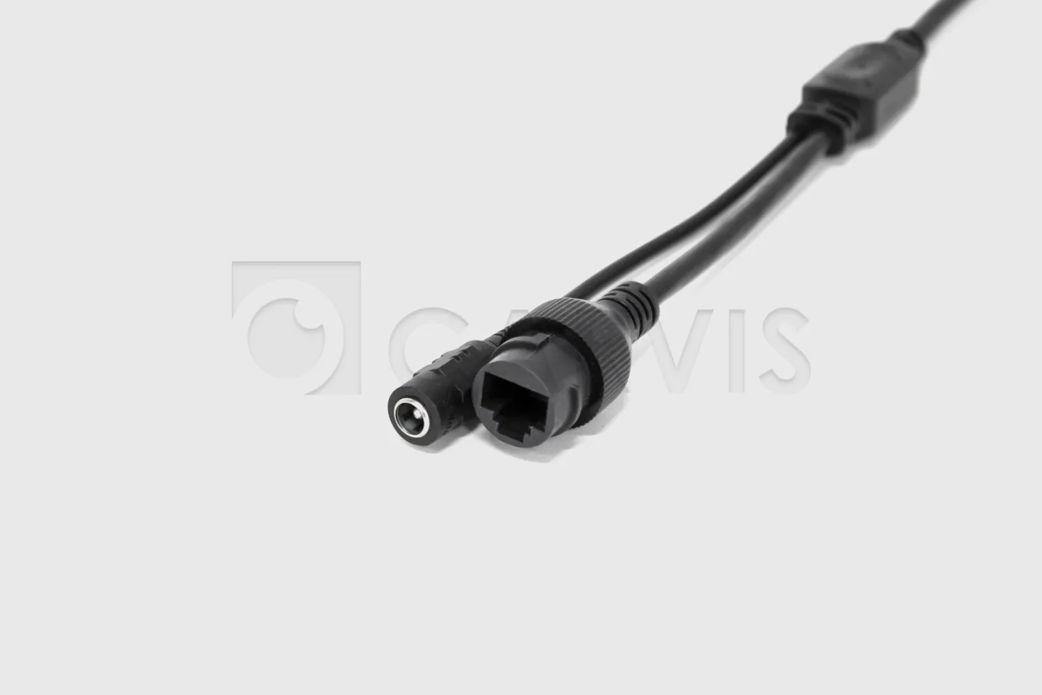 Кабель 6-pin (папа) — RJ45 (мама) + 1 power, 0,2 метра