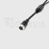 Кабель 6-pin (папа) — RJ45 (мама) + 1 power, 0,2 метра