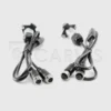 Кабель 2×4-pin (мама) — 2×4-pin (папа) спиральный, 6 метров