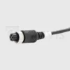 Кабель 4-pin (мама) — 1 bnc + 2 rca + 1 power, 0,2 метра